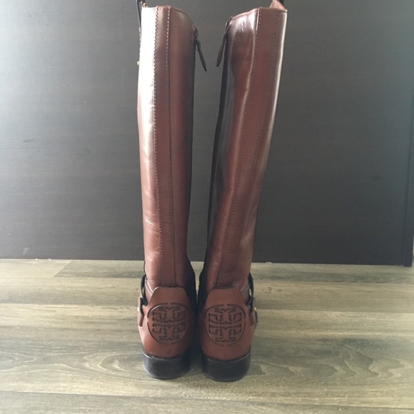 Tory Burch Derby Riding Boots - Picture 3 of 6